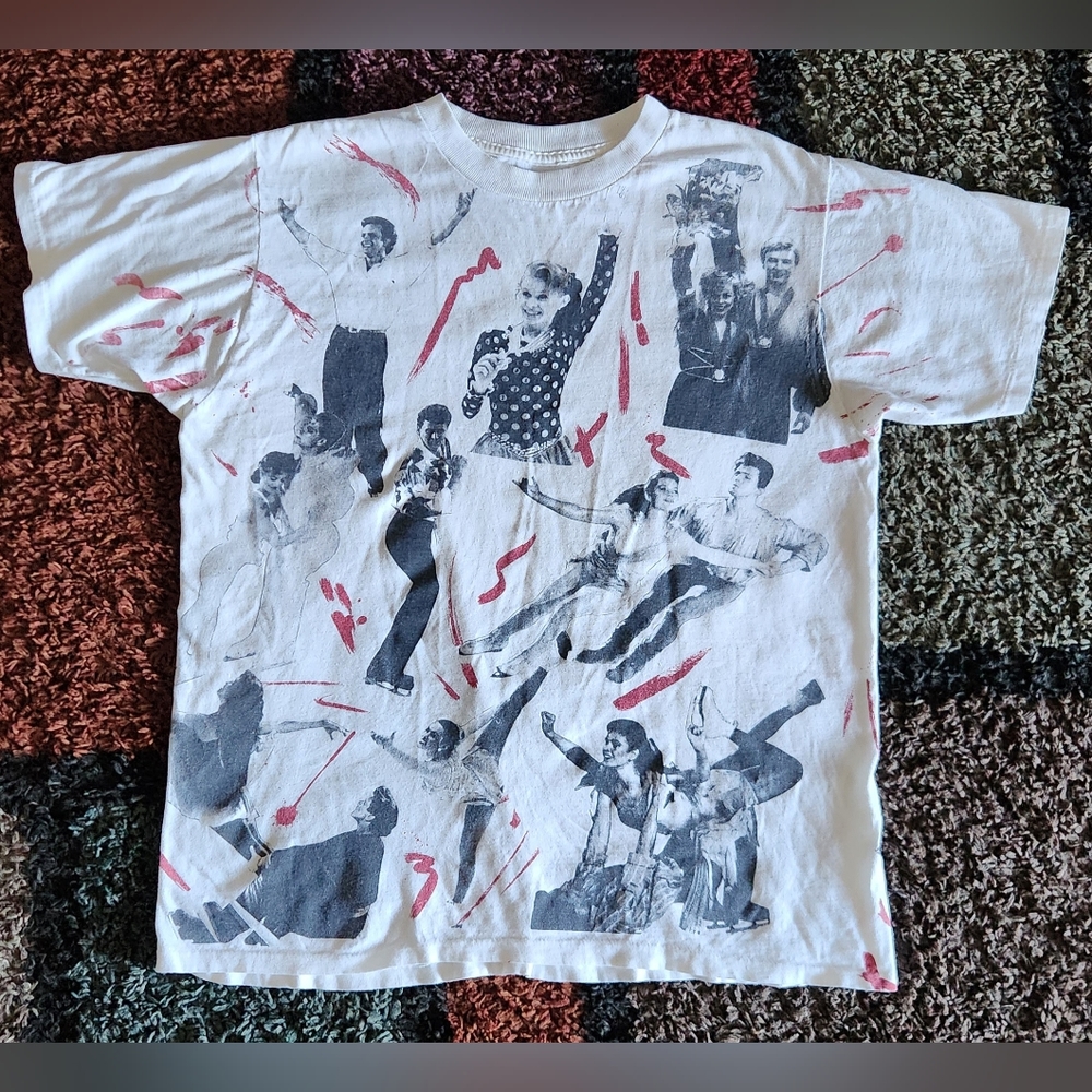 Vintage 1993 Tour Of World Figure Ice Skating Champions Woman Size Large